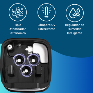 Humidificador Industrial 16L Ultrasónico Blanco