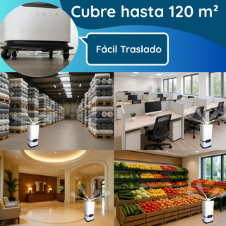 Humidificador Industrial 16L Ultrasónico Blanco