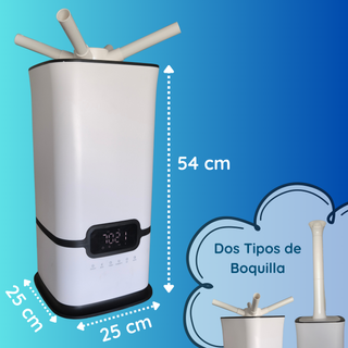 Humidificador Industrial 16L Ultrasónico Blanco