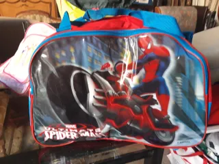 Bolso Deporte Marvel Spiderman Moto