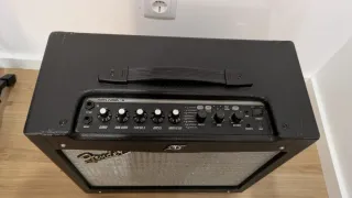 Amplificador Fender Preto/Prata