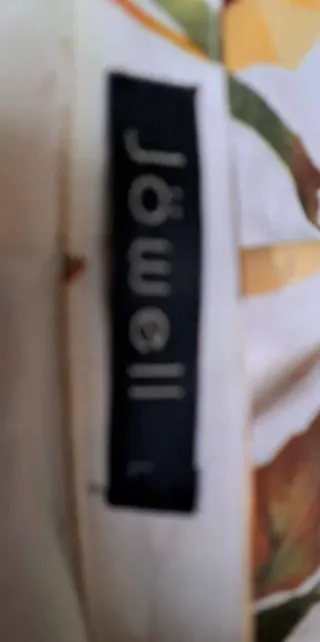 Vestido blanco estampado flores