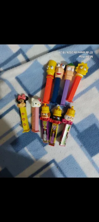 Lote Dispensadores PEZ Colección