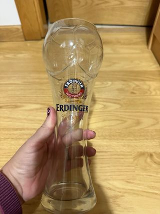 Vaso de cerveza Erdinger