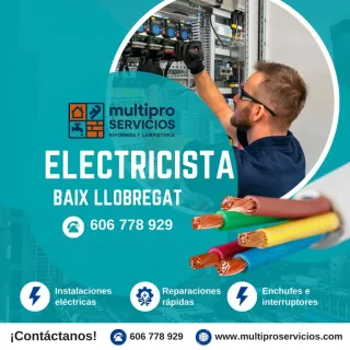 Electricista profesional en Baix llobregat