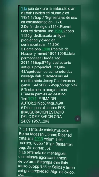 Libros varios. Precios en la descripcion.