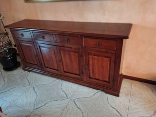 Credenza classica legno massello noce