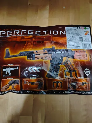 Set de bloques de construcción – Rifle AK-47 Nuevo