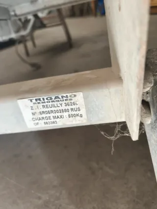Remolque Trigano 500Kg