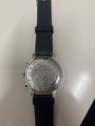 Reloj Chopard Negro y Plateado