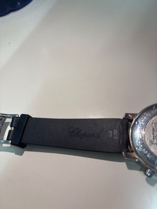 Reloj Chopard Negro y Plateado