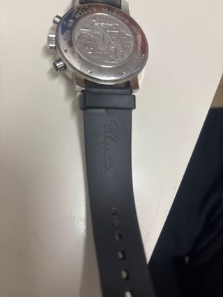 Reloj Chopard Negro y Plateado