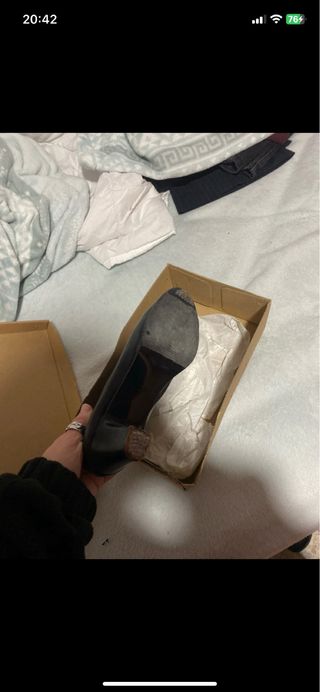 Zapatos de baile flamenco negros talla 35 o 33