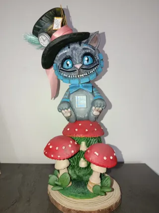 Statua Stregatto Alice Paese delle Meraviglie