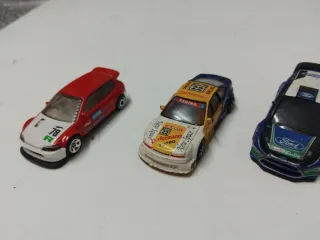 Lote 5 Coches Rally 1/64