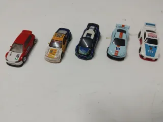 Lote 5 Coches Rally 1/64