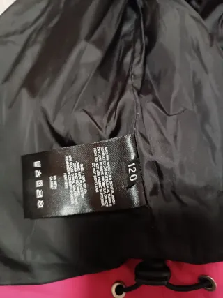 Chaqueta de plumas rosa The North Face