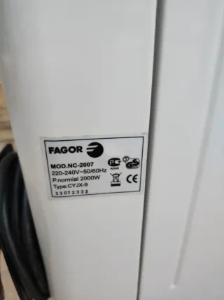 Calentador Fagor Dual