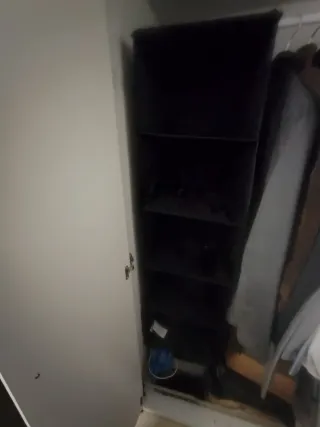 Organizador de armario Ikea negro