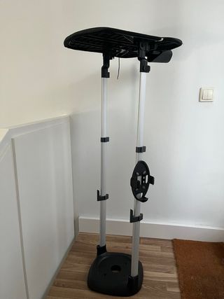 Soporte Plancha Vertical Negro