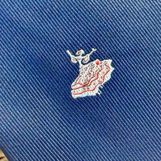 Corbata Flamenco Azul Marino