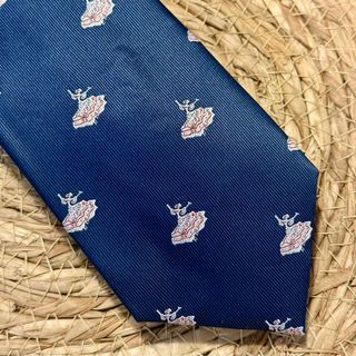 Corbata Flamenco Azul Marino