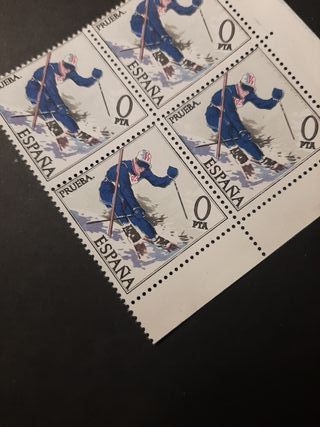 Sellos de España. PRUEBA del Edifil 2408.