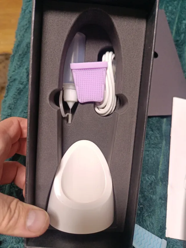 Limpiador Facial MAEA Blanco/Plateado