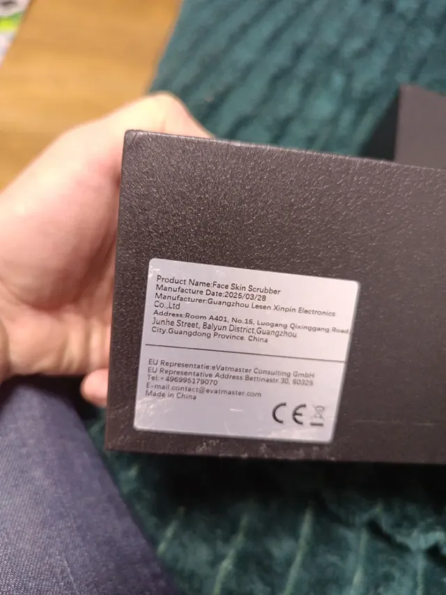 Limpiador Facial MAEA Blanco/Plateado