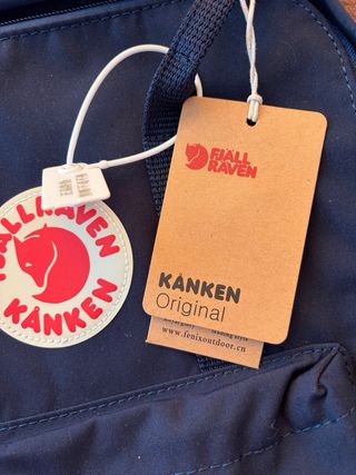 Mochila Fjallraven Kanken Azul Nueva
