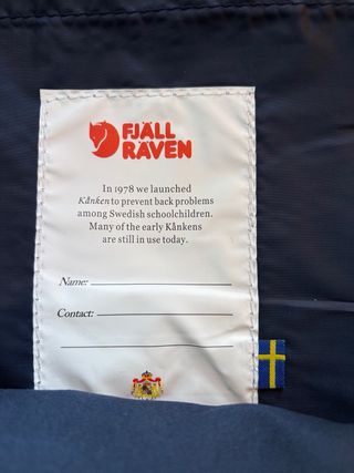 Mochila Fjallraven Kanken Azul Nueva