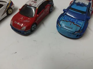 Lote 5 coches de rally 1/64