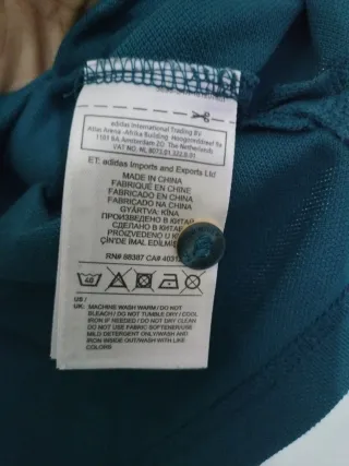 Polo Adidas Juventus Talla M Hombre Verde