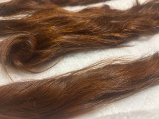 5 Mallas Fallera Pelo Natural Rojizo