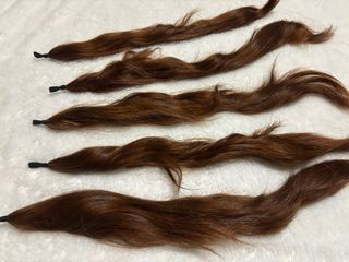 5 Mallas Fallera Pelo Natural Rojizo