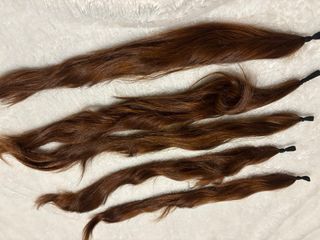 5 Mallas Fallera Pelo Natural Rojizo