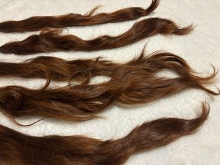 5 Mallas Fallera Pelo Natural Rojizo