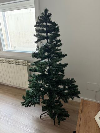 Árbol de Navidad artificial verde