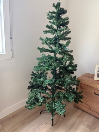 Árbol de Navidad artificial verde