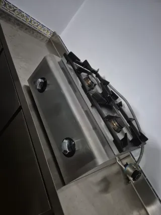 Cocina de gas 2 fuegos
