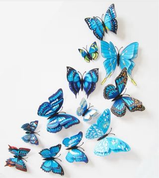 11 Imanes Mariposa 3D Decoración Nevera