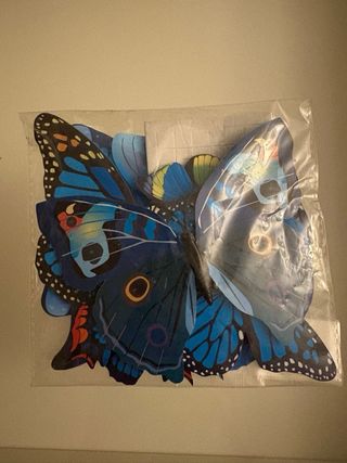 11 Imanes Mariposa 3D Decoración Nevera