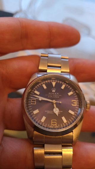 Rolex Oyster Perpetual Explorer Esfera Azul