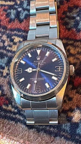 Rolex Oyster Perpetual Explorer Esfera Azul