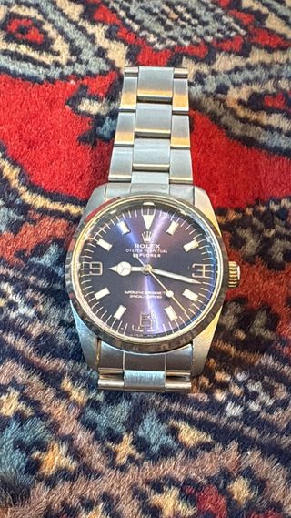 Rolex Oyster Perpetual Explorer Esfera Azul