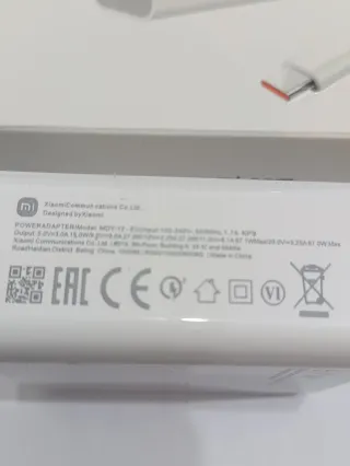 Cargador Xiaomi 67W Carga Rápida xon Cable