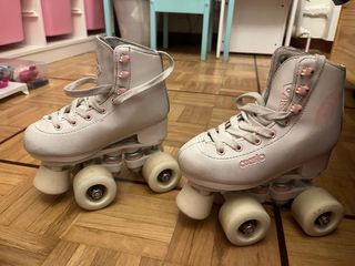Patines Oxelo rosas niña talla 30