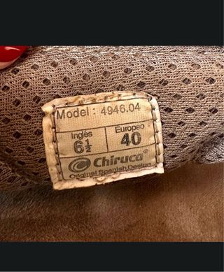 Chiruca Trekking Talla 40 Marrón