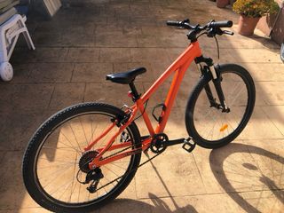 Bicicleta Decathlon ST500 26 Naranja