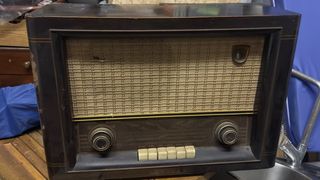 Radio Antigua Philips Marrón